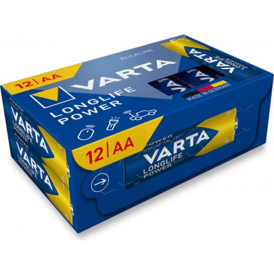Varta Longlife AA 12 ks 4906121132 – Zboží Mobilmania