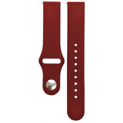 Drakero Silikonový pásek bordó 22 mm 10067 – Sleviste.cz