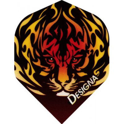 Designa Extra Strong Tiger in Flames – Zboží Dáma