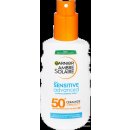 Garnier Ambre Solaire Sensitive Advanced Hypoallergenic Spray voděodolný opalovací sprej SPF50+ 150 ml