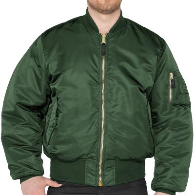 bunda Bomber zelená army – Sleviste.cz