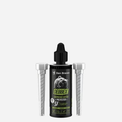 Den Braven Chemická kotva bez styrenu POLYESTER SF, kartuše 165 ml, šedá – Zboží Mobilmania