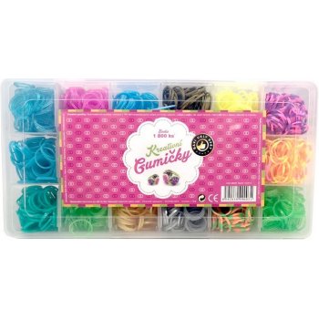 Loom Bands 1800ks + příslušenství