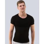 Pánské tričko s krátkým rukávem BAMBOO GINO 58003P černá – Hledejceny.cz