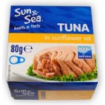 Sun & Sea Tuňák ve slunečnicovém oleji 80 g – Zboží Dáma