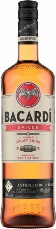 Bacardi Spiced 35% 1,5 l (holá láhev)