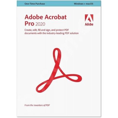 Acrobat Pro 2020 CZ WIN+MAC Box 65310803 – Sleviste.cz