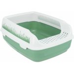 Trixie WC DELIO s výřezem a čistícím roštem 35 x 20 x 48 cm – Zbozi.Blesk.cz