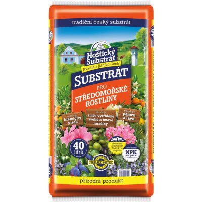 Forestina Substrát Hoštický Pro středomořské rostliny 40 l – Sleviste.cz