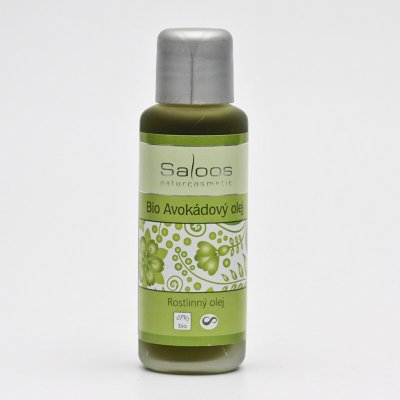 Saloos Bio avokádový olej rostlinný lisovaný za studena 50 ml – Zboží Mobilmania