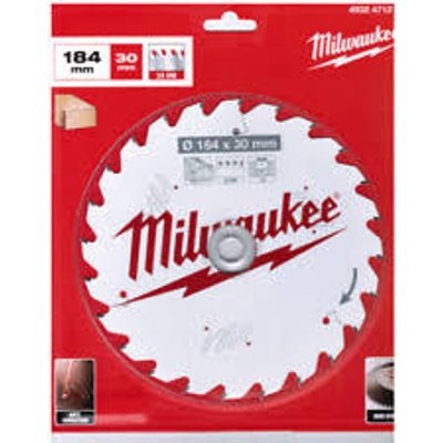 Milwaukee 4932471300 Pilový kotouč na dřevo 190x30 24 zubů – Zboží Mobilmania