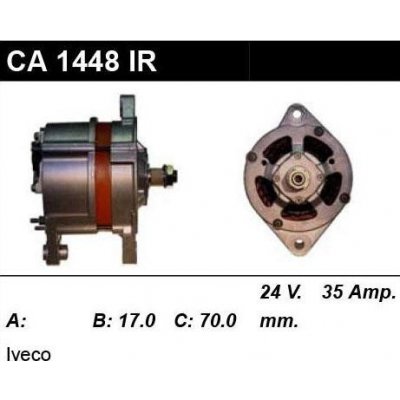 Alternátor IVECO 24V/35A – Zboží Mobilmania