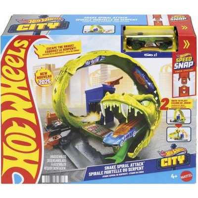 Hot Wheels City Snake Strike Attack – Zboží Mobilmania