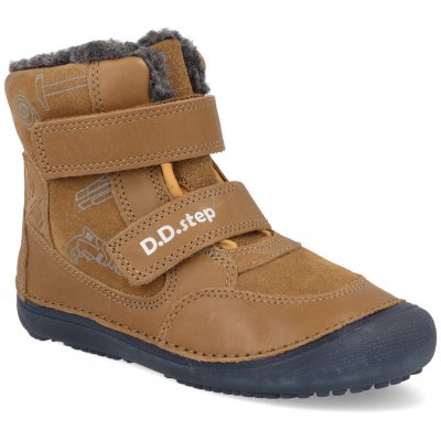 D.D.Step zimní boty W063-52130A chocolate – Sleviste.cz