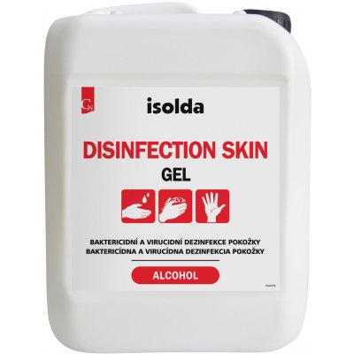 Isolda disinfection SKIN dezinfekce na ruce 5 l – Zboží Dáma