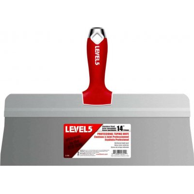 LEVEL5 Nerezová špachtle 14" BIG-BACK s Soft-Grip rukojetí – Sleviste.cz