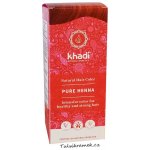 Khadi rostlinná barva na vlasy čistá henna 100 g – Zboží Dáma