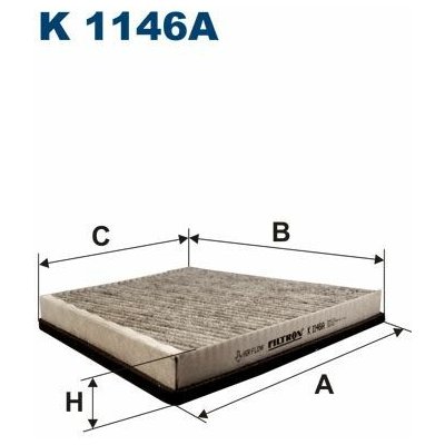 Filtr, vzduch v interiéru FILTRON K 1146A – Hledejceny.cz