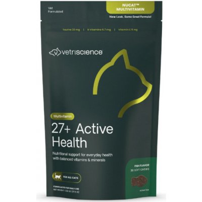 AUXIVET VetriScience Nu Cat Multivitamin 30 ks – Hledejceny.cz