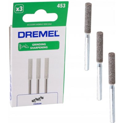 Dremel Brousek na řetězové pily 453,​ 4,​0 mm,​ 3x – Zboží Dáma