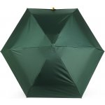 Skládací mini deštník s pevným pouzdrem zelený – Zboží Mobilmania