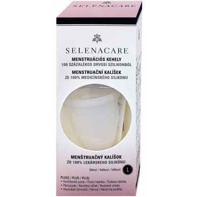 SelenaCare menstruační kalíšek transparent Velikost L – Zboží Dáma