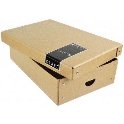 Karton P+P Krabice lamino malá Kraft Nature 35,5 x 24 x 9 cm 7-022 – Zboží Mobilmania