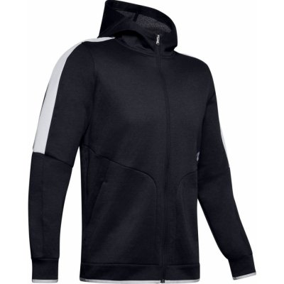 Under Armour Athlete Recovery fleece Full Zip černá – Zboží Mobilmania
