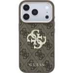 Guess 4G & Big Strass Logo pro iPhone 18 Pro Max / iPhone 17 Pro Max hnědý – Hledejceny.cz