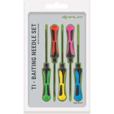 Korum Sada Jehel TI Baiting Needle Set – Sleviste.cz