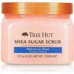 Tree Hut Shea Sugar Scrub Moroccan Rose cukrový tělový peeling Moroccan Rose 510 g – Zbozi.Blesk.cz
