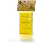 PetBuddy sáčky na exkrementy CITRON 4 role á 20 sáčků s potiskem a vůní – Sleviste.cz