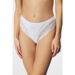 Jadea Klasické kalhotky Alice s vysokým pasem II bílá – Zboží Dáma