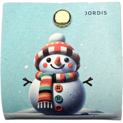 Jordis čokoláda mléčná 53% Vánoce 4 g – Zboží Dáma