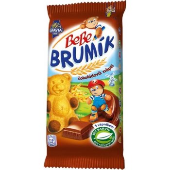 Opavia Bebe Brumík s čokládovou náplní, 30 g