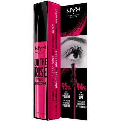 NYX Professional Makeup On The Rise Liftscara Řasenka Black 10 ml – Hledejceny.cz