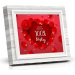 Selllot Plněné čokoládové pohárky Bílé dřevo 110 g – Zboží Dáma