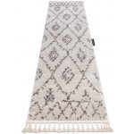 Dywany Łuszczów Berber Fez G0535 cream and brown Béžová – Zboží Mobilmania