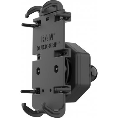Velký držák Quick-Grip s Vibe-Safe™antivibrační podložkou, RAM Mounts – Hledejceny.cz