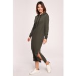 BeWear Dámské šaty B197 MILITARY GREEN – Sleviste.cz