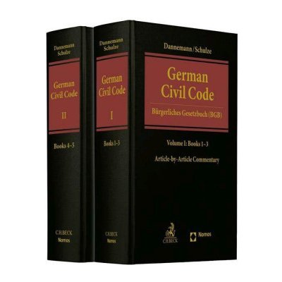 German Civil Code Volume I and II – Hledejceny.cz