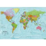Mapa světa 1:20.000.000 / politická, fyzická (mezinárodní verze) – Zboží Dáma