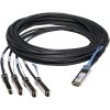síťový kabel Dell 470-13547 (QSFP+) to 4 x 10GbE SFP+ Passive Copper, 1m