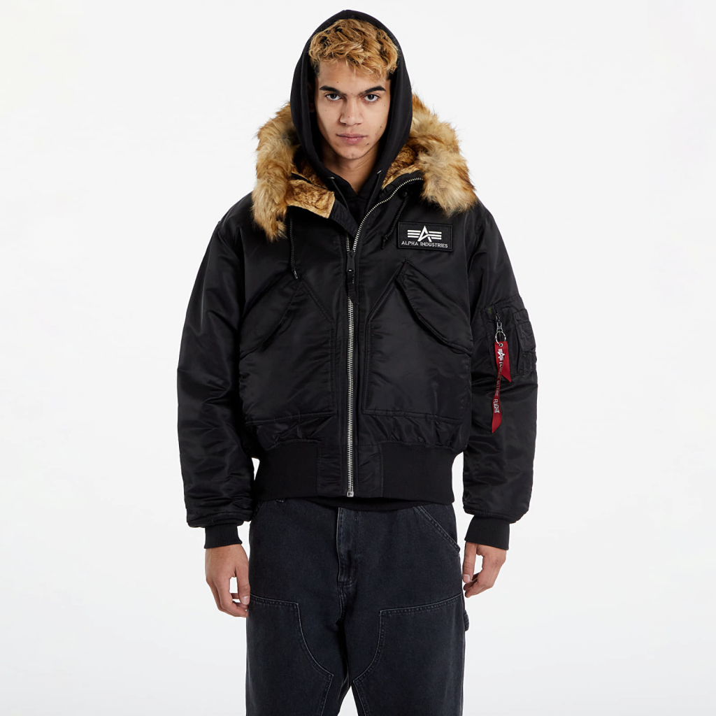 Alpha Industries 45P Hooded Custom black Reflective