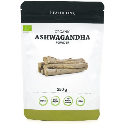 Health Link BIO Ashwagandha prášek 250 g – Hledejceny.cz