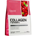 Ostrovit Collagen + vitamin C malinová limonáda s mátou 400 g – Hledejceny.cz