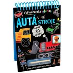 Autá a iné stroje Vyškrabávaj a vyfarbuj – Hledejceny.cz