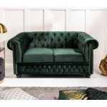 Askont Chesterfield Oxford 2M dark green forest – Zboží Dáma