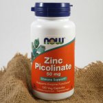 Now Foods Pikolinát Zinku 50 mg 120 kapslí – Hledejceny.cz