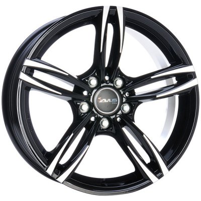 Avus Racing AC-MB3 8x18 5x120 ET43 black polished – Sleviste.cz